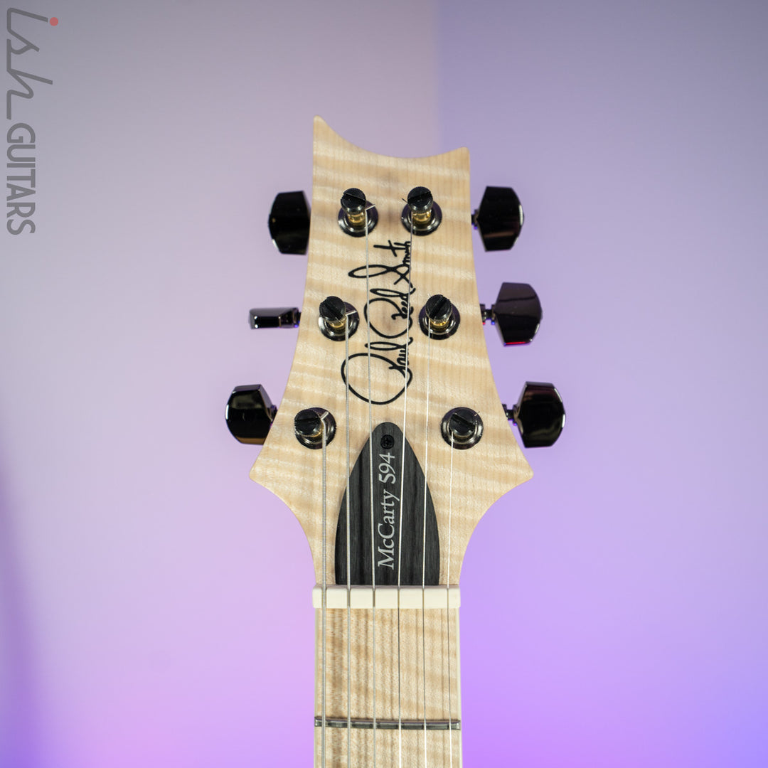 PRS McCarty 594 Hollowbody II Wood Library Satin Black