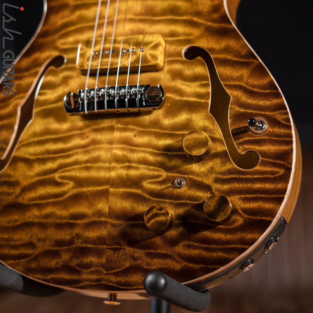 PRS Private Stock Singlecut Hollowbody II Piezo Dirty Blonde Glow