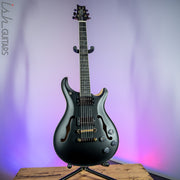 PRS McCarty 594 Hollowbody II Wood Library Satin Black Torrefied Maple Neck