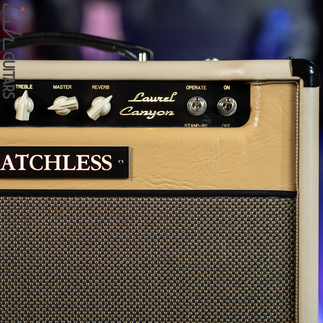 Matchless Laurel Canyon Reverb Combo Amplifier 20W Cream/Gold