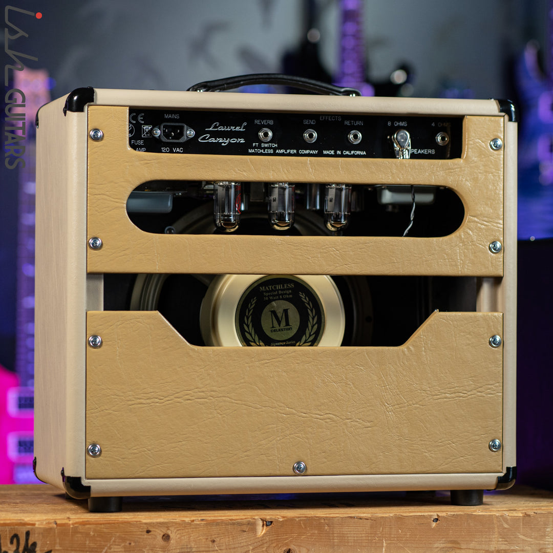 Matchless Laurel Canyon Reverb Combo Amplifier 20W Cream/Gold