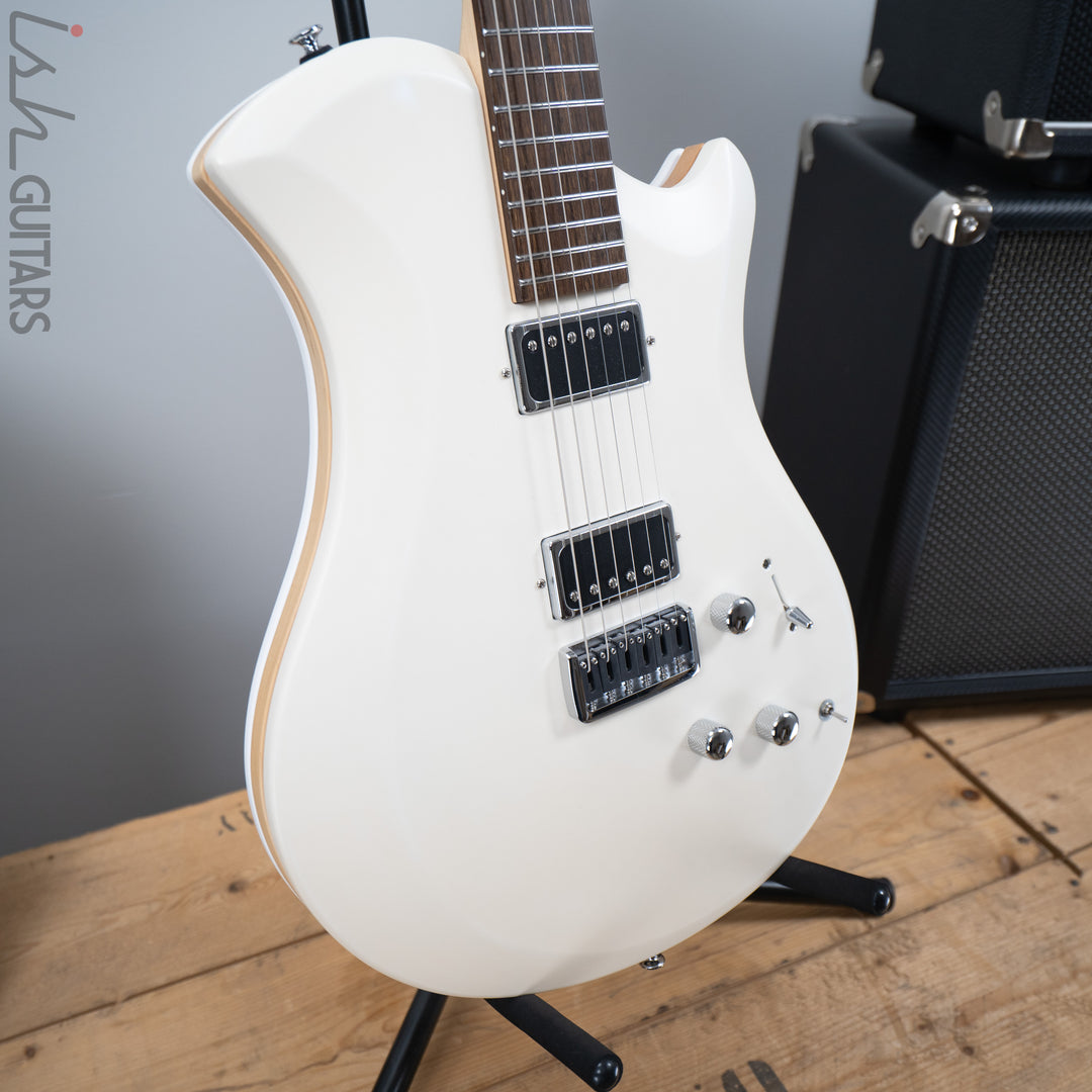 Relish Guitars Mary Wood Snow White w/ Piezo - NO Swapping Pickups