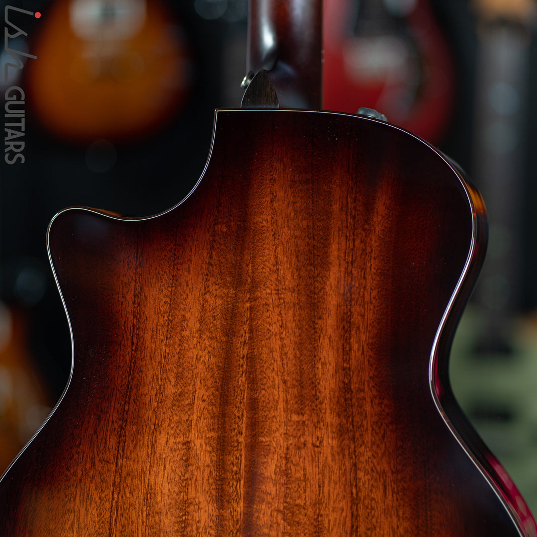 Taylor 524ce V-Class Shaded Edgeburst Mahogany Grand Auditorium