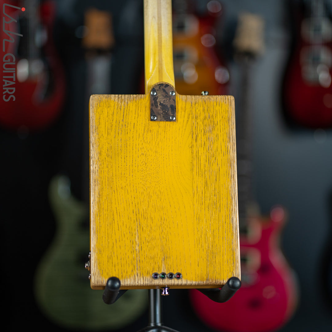 2019 Paoletti Rooster II Loft Series Christopher Ameruoso Cigar Box Guitar