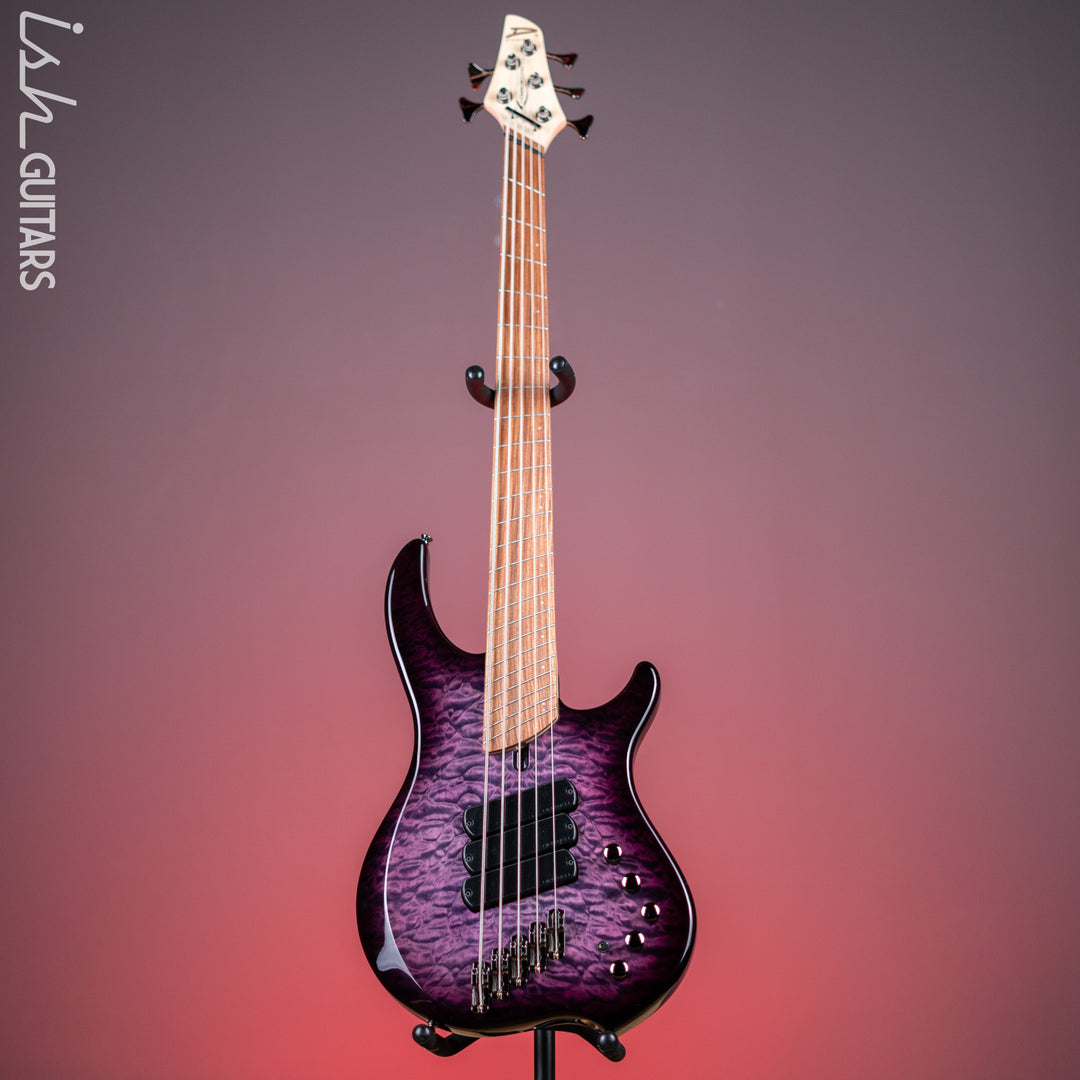 Dingwall Combustion 5-String Bass Ultravioletburst Pau Ferro Fretboard