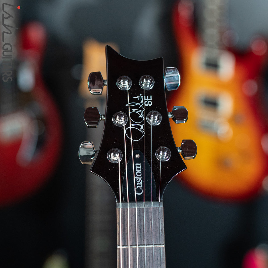 PRS SE Custom 24 Black Gold Sunburst Blemish