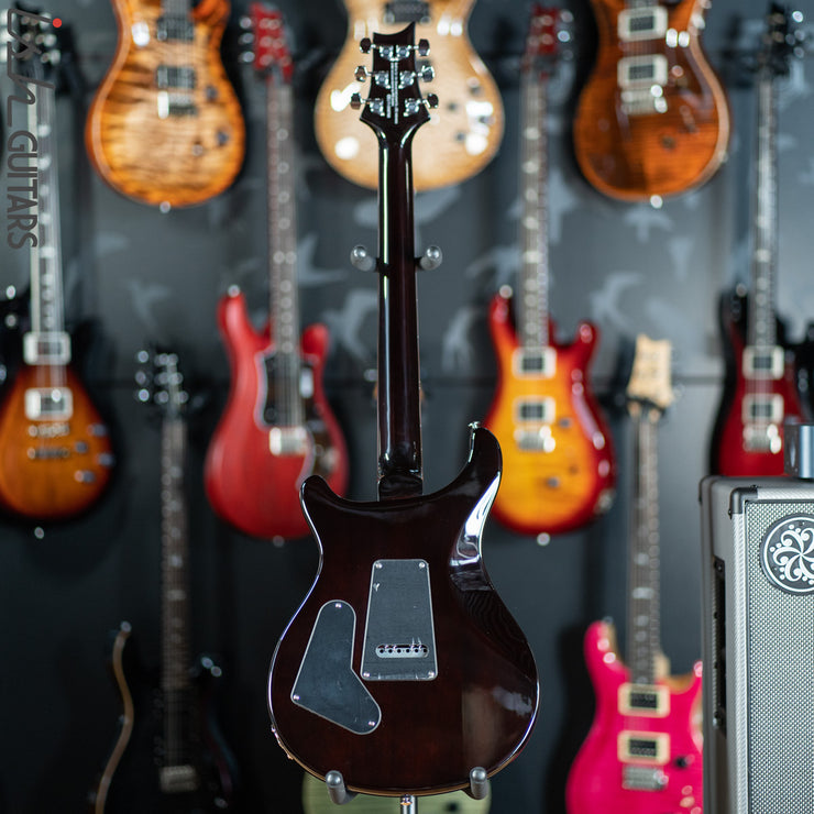 PRS SE Custom 24 Black Gold Sunburst Blemish