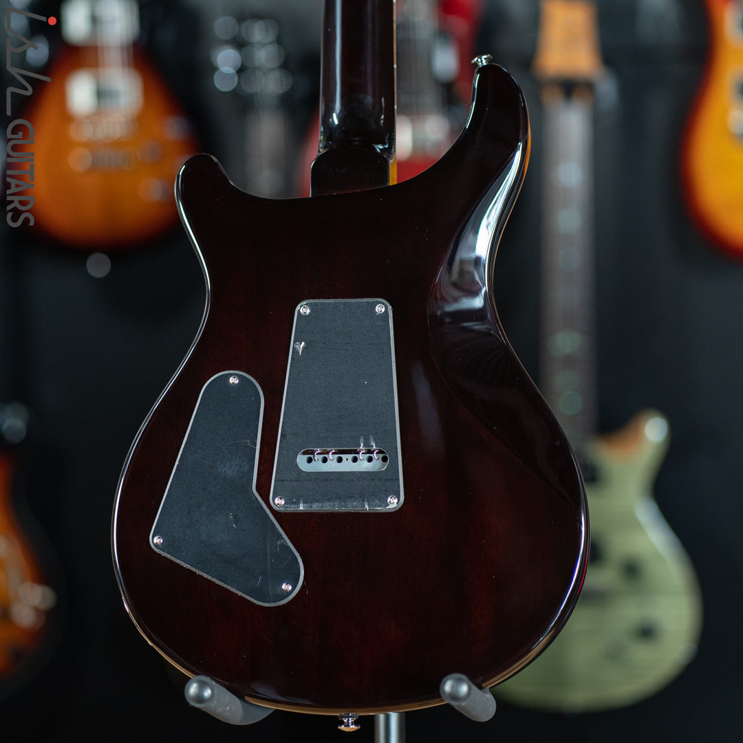 PRS SE Custom 24 Black Gold Sunburst Blemish