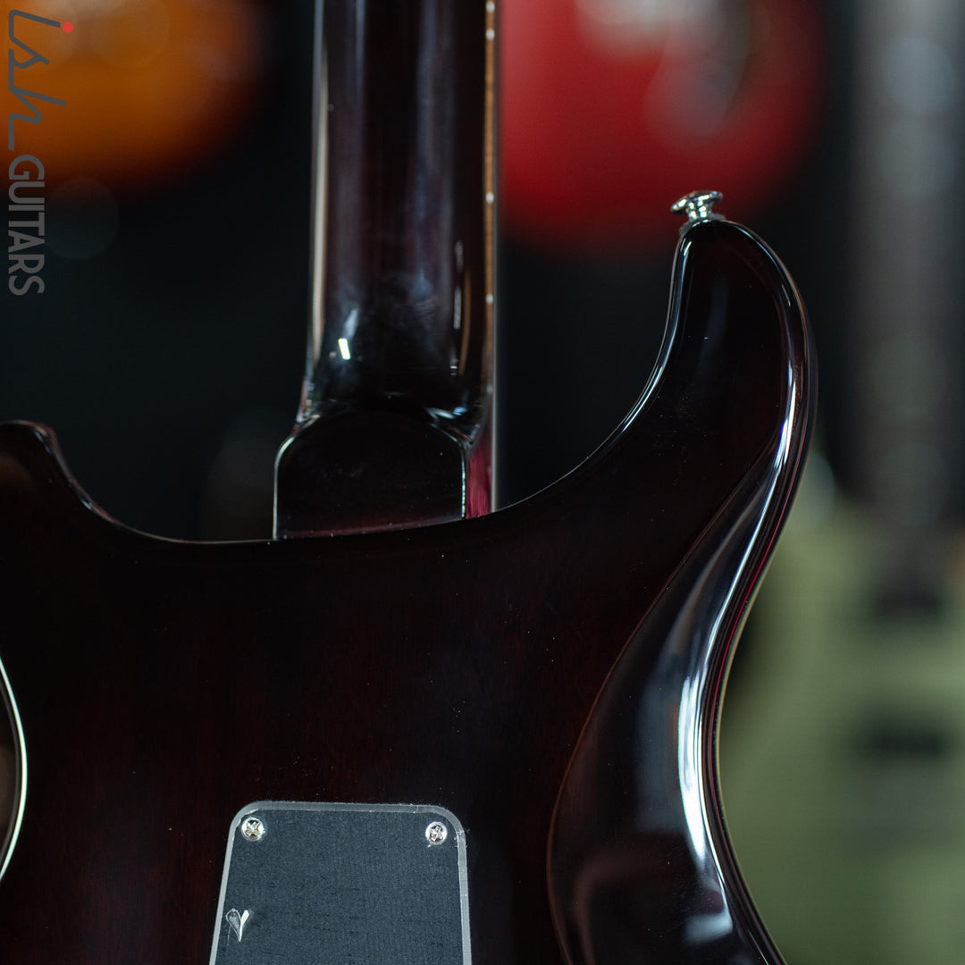 PRS SE Custom 24 Black Gold Sunburst Blemish