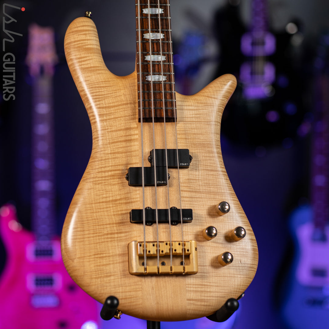 1999-2000 Spector NS-4CR Natural Flame Maple – Ish Guitars