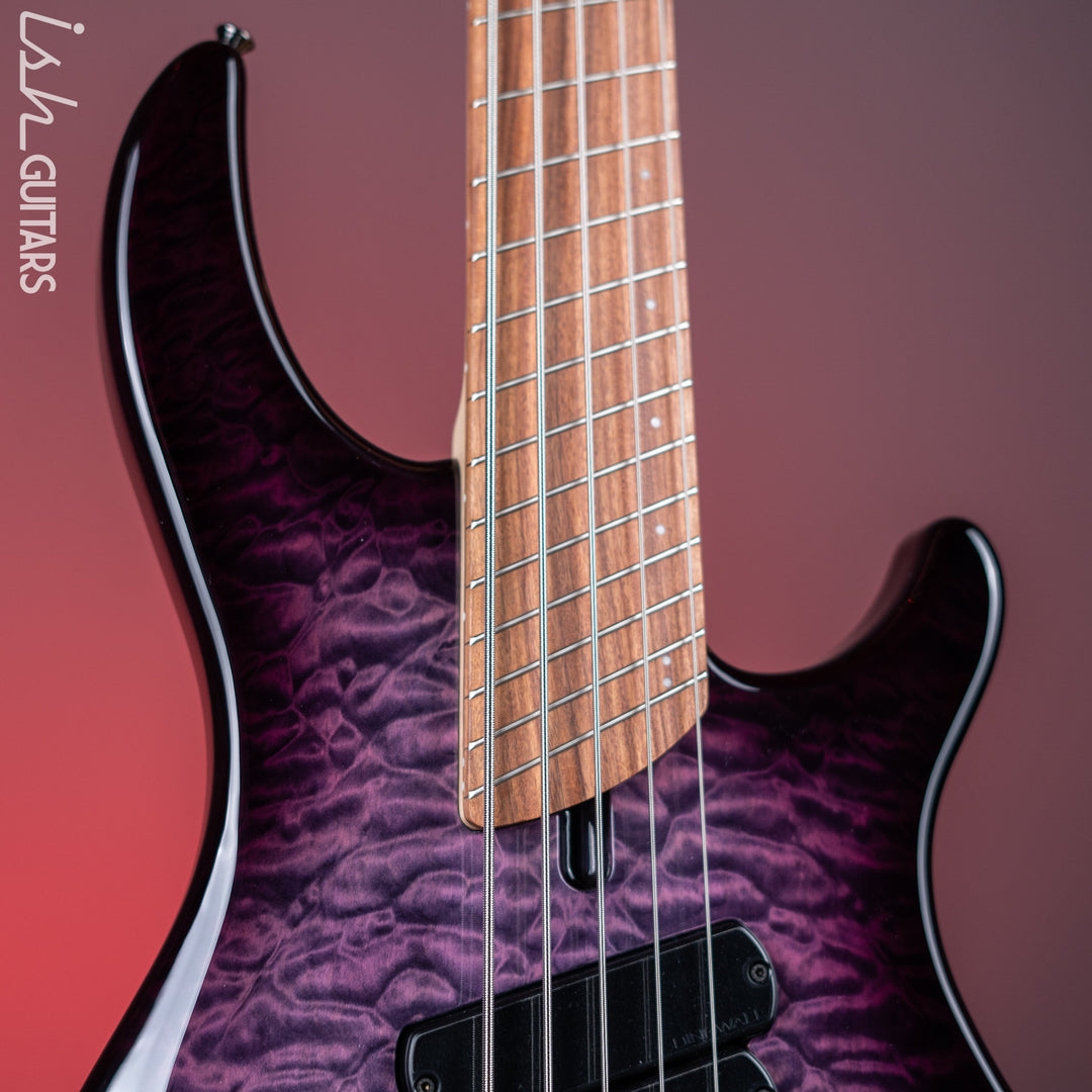 Dingwall Combustion 5-String Bass Ultravioletburst Pau Ferro Fretboard