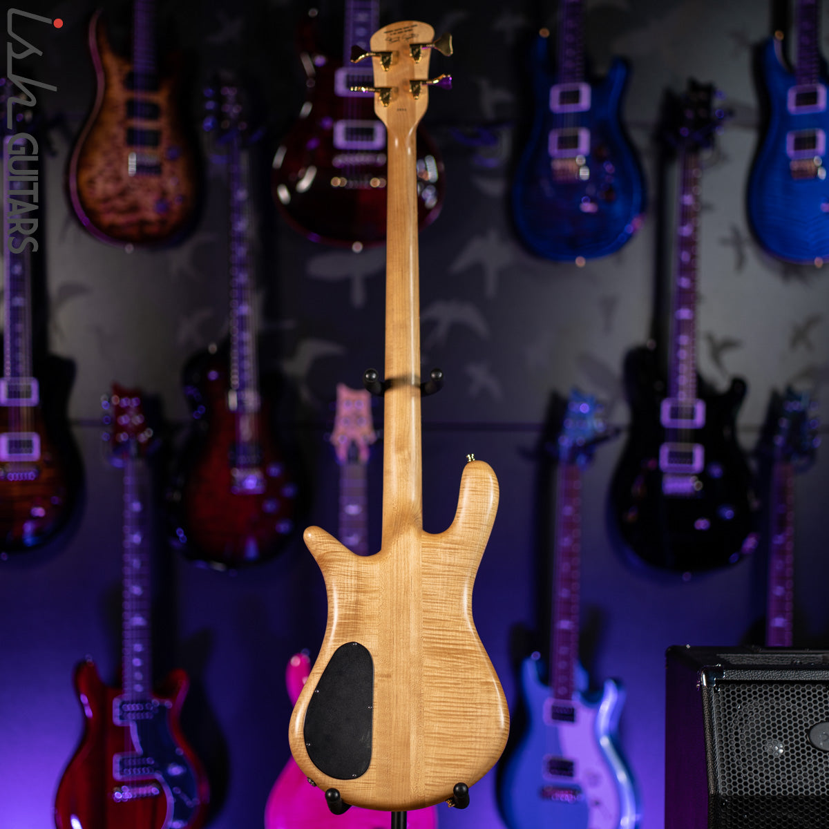 1999-2000 Spector NS-4CR Natural Flame Maple – Ish Guitars