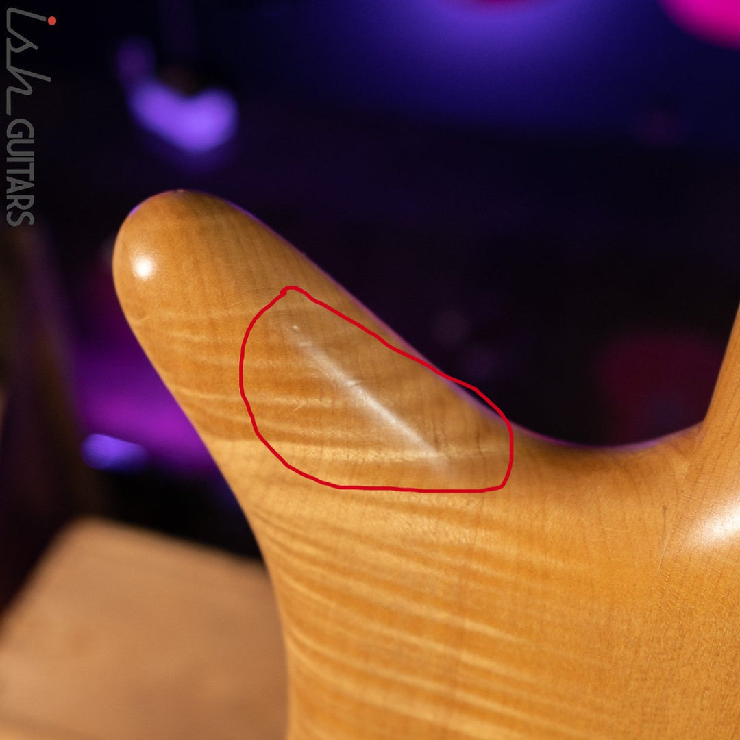 1999-2000 Spector NS-4CR Natural Flame Maple