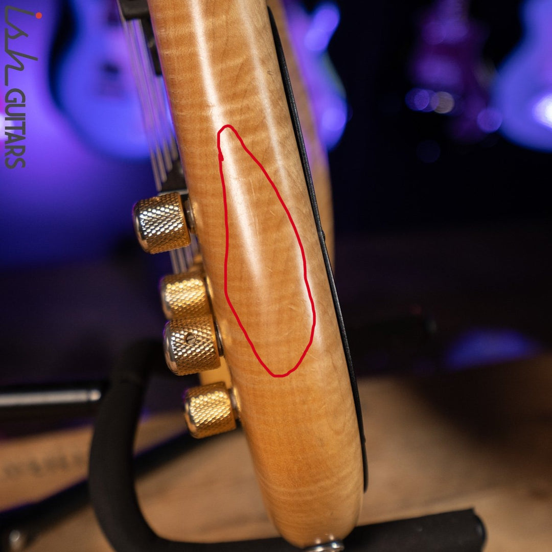 1999-2000 Spector NS-4CR Natural Flame Maple