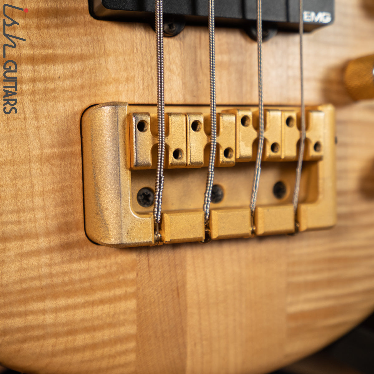 1999-2000 Spector NS-4CR Natural Flame Maple – Ish Guitars