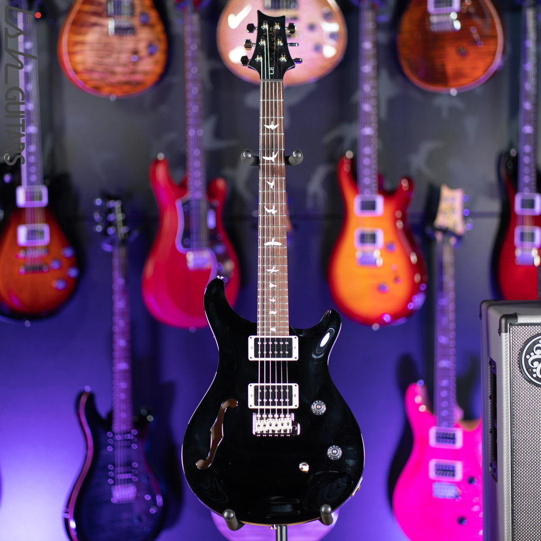 2021 PRS CE 24 Semi-Hollow Electric Guitar Black