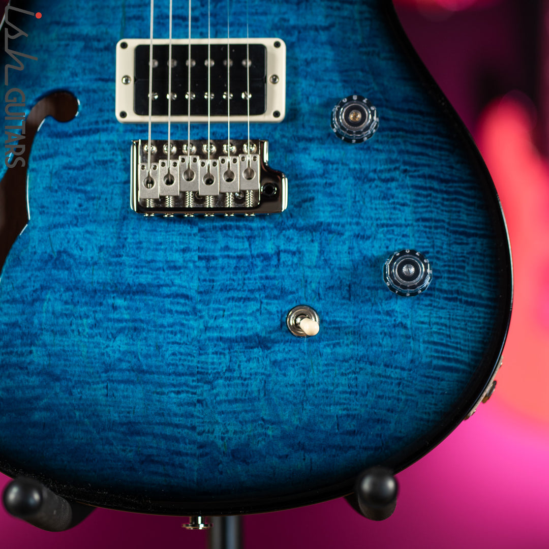 PRS CE 24 Semi-Hollow Whale Blue Smokewrap