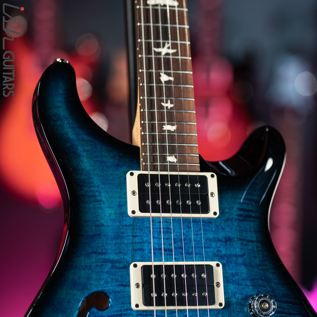 PRS CE 24 Semi-Hollow Whale Blue Smokewrap