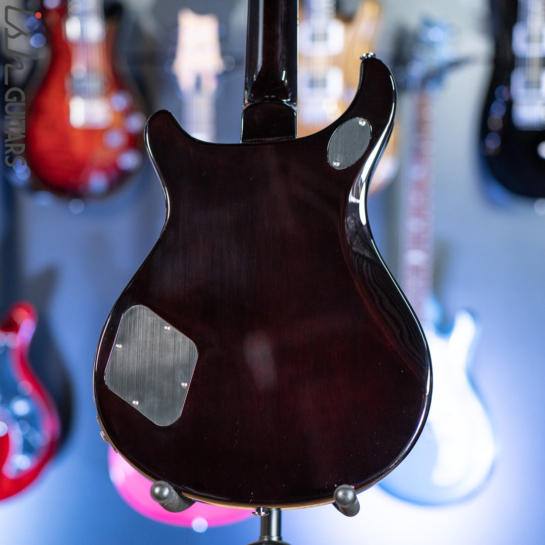 PRS Wood Library McCarty 594 Brazilian Quilt 10 Top Black Gold Burst - Demo