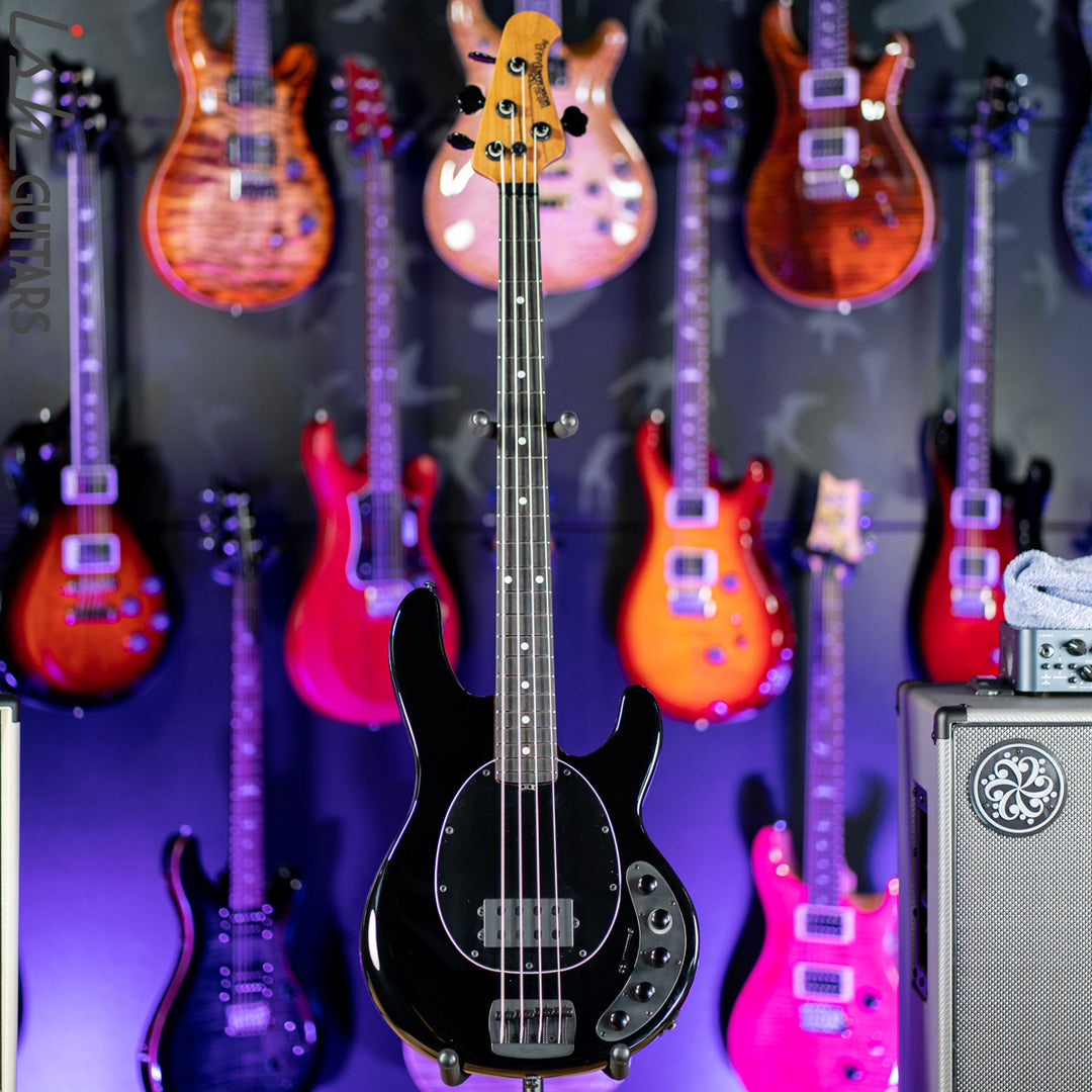 Ernie Ball Music Man DarkRay 4-String Bass Obsidian Black