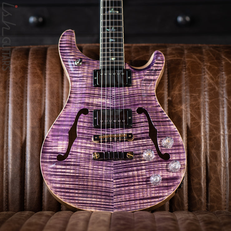 PRS McCarty 594 Hollowbody II Wood Library Faded Purple