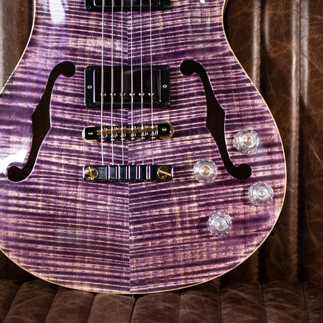 PRS McCarty 594 Hollowbody II Wood Library Faded Purple