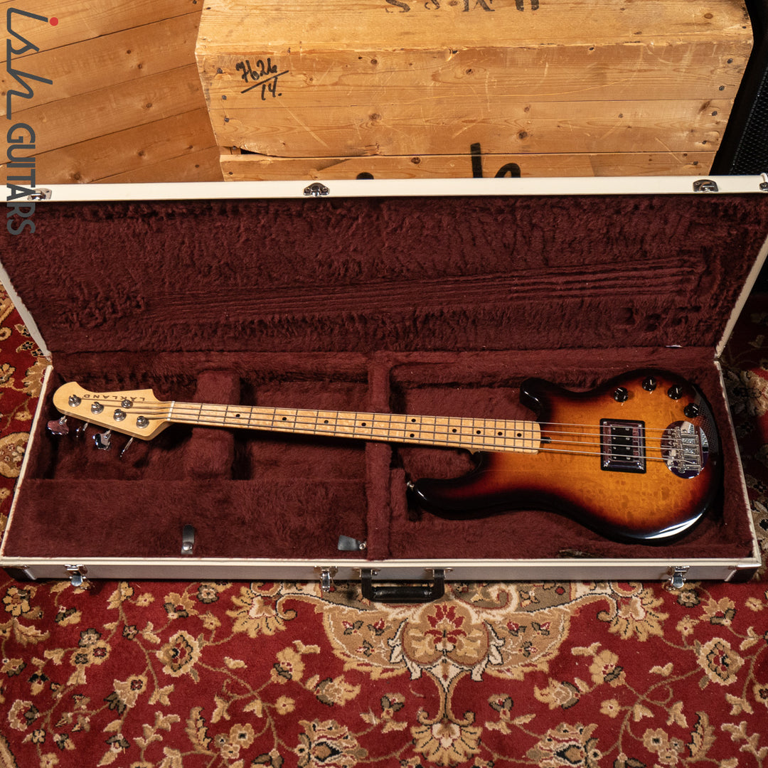 2004 Lakland 44-76 Sunburst Darkstar Pickup Darkglass Preamp
