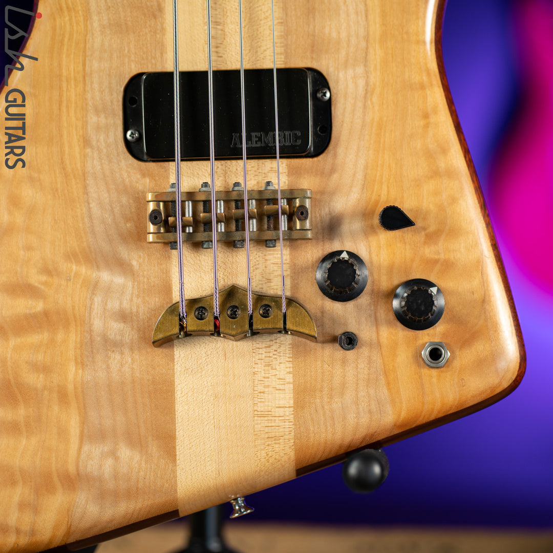 1984 Alembic Exploiter Bass Natural Rare!