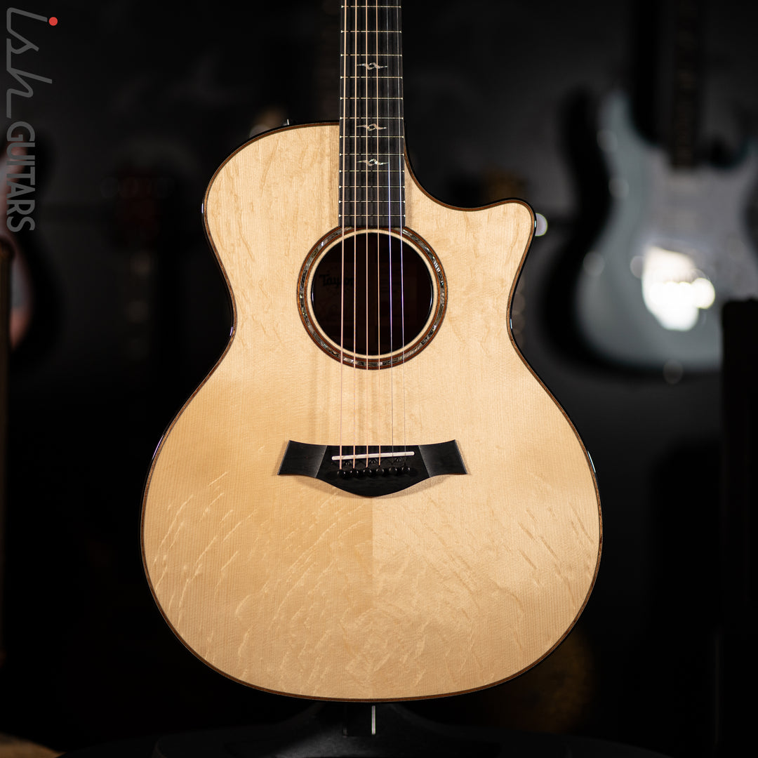 Taylor Custom GA Quilted Sapele/Englemann(Bearclaw)