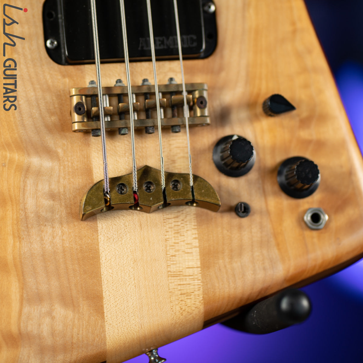 1984 Alembic Exploiter Bass Natural Rare! – Ish Guitars