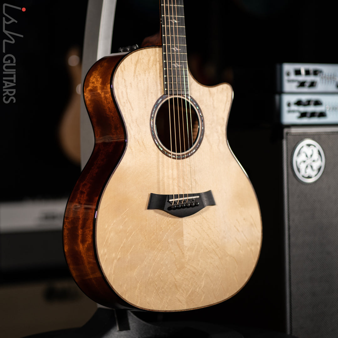 Taylor Custom GA Quilted Sapele/Englemann(Bearclaw)