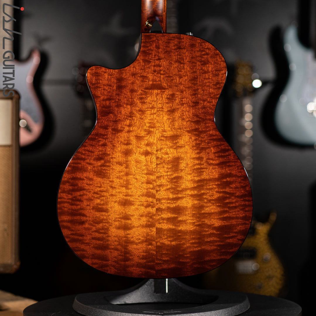 Taylor Custom GA Quilted Sapele/Englemann(Bearclaw)