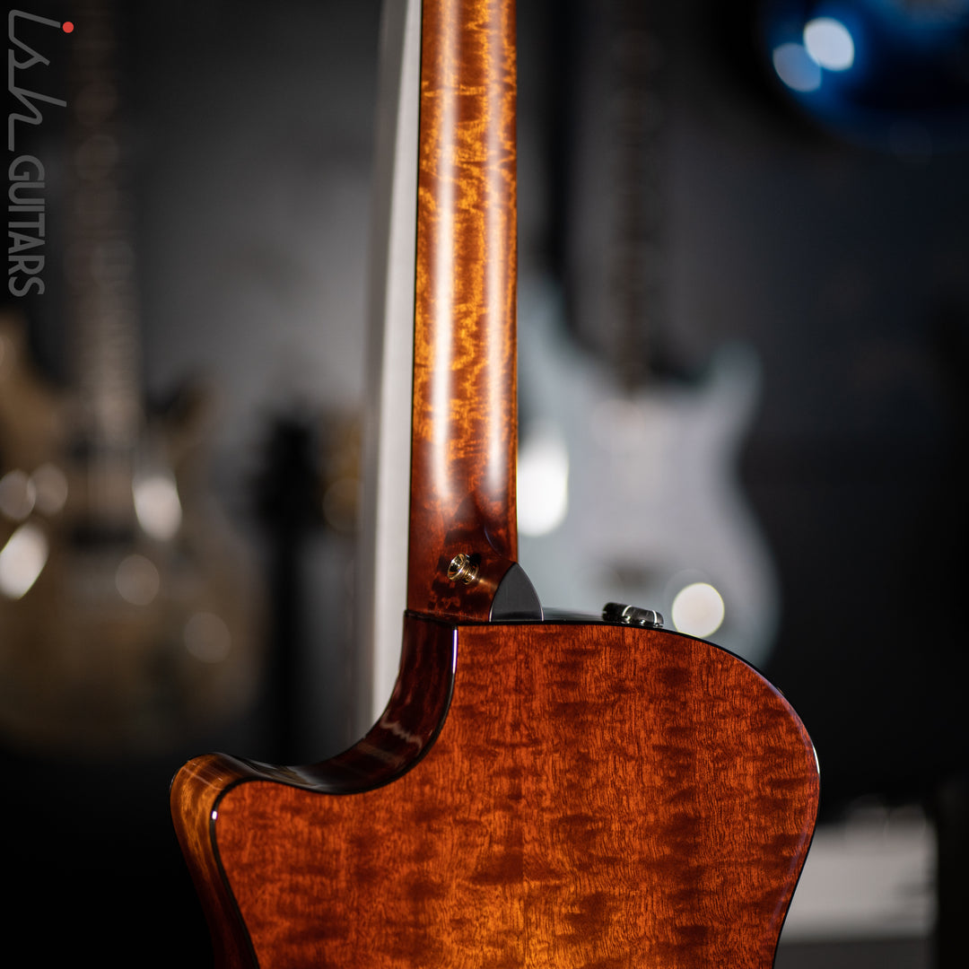 Taylor Custom GA Quilted Sapele/Englemann(Bearclaw)
