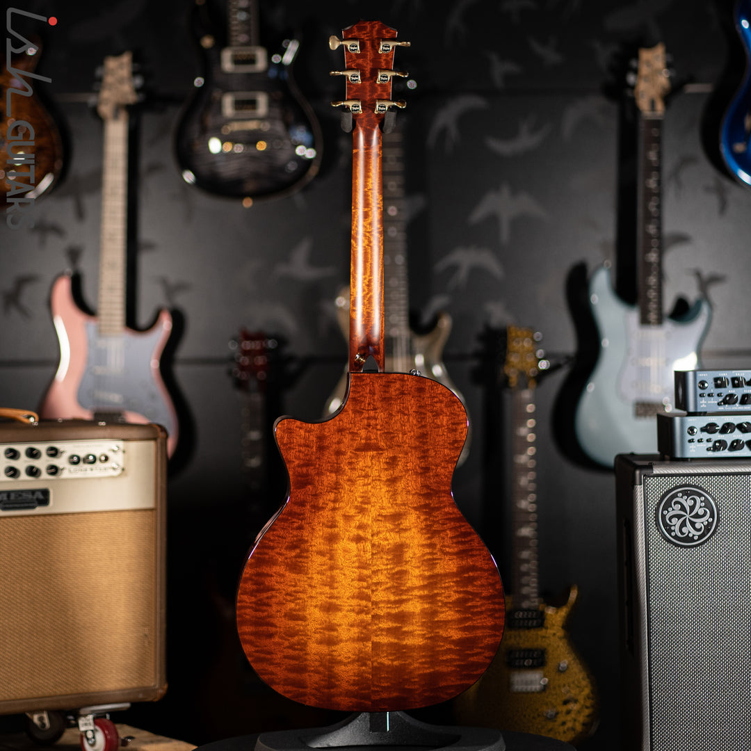 Taylor Custom GA Quilted Sapele/Englemann(Bearclaw)