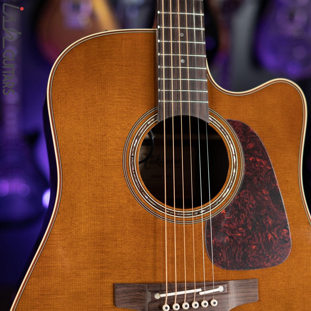 Takamine P5DC Dreadnought Whiskey Brown – Ish Guitars
