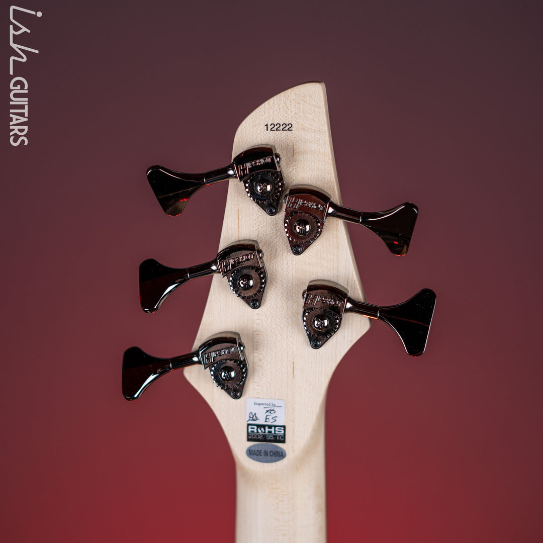Dingwall Combustion 5-String Bass 2-Tone Blackburst Gloss Pau Ferro Fretboard