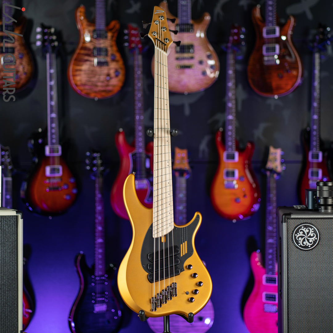 Dingwall NG-3 5-String Bass Matte Gold Metallic Bass