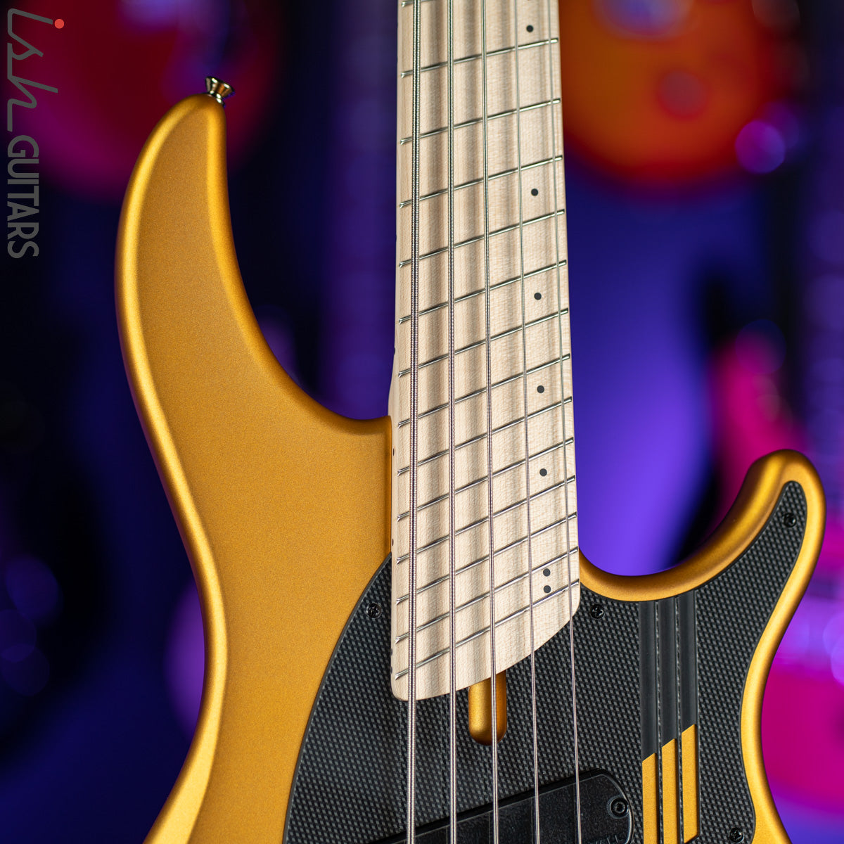 Dingwall NG-3 5-String Matte Gold Metallic – Ish Guitars