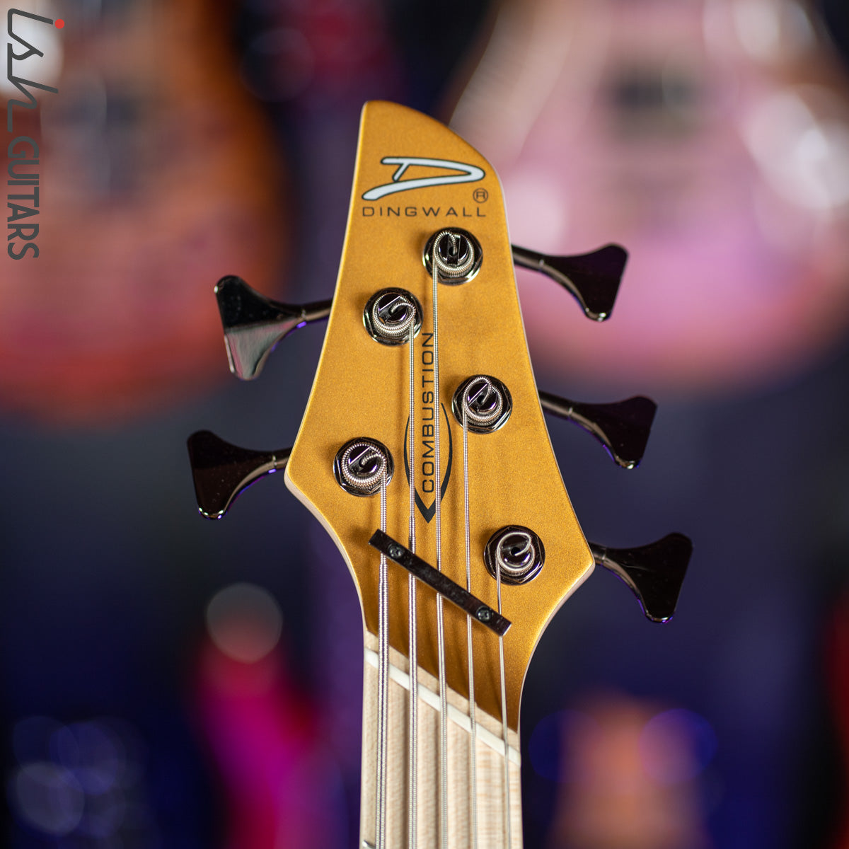 Dingwall NG-3 5-String Matte Gold Metallic – Ish Guitars