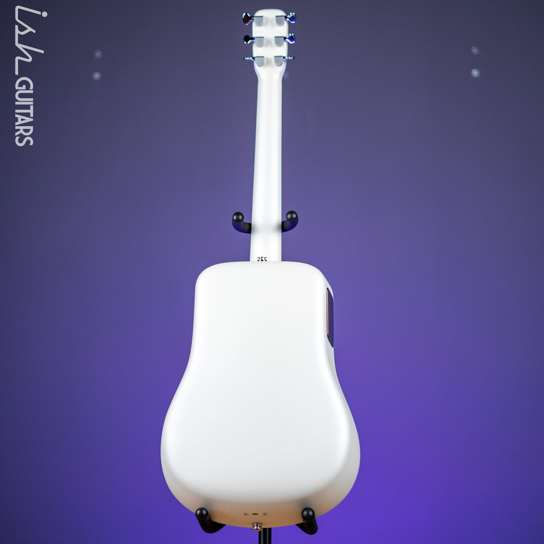 Lava Music Lava Me 3 Smart Acoustic Guitar 36" White w/ Ideal Bag