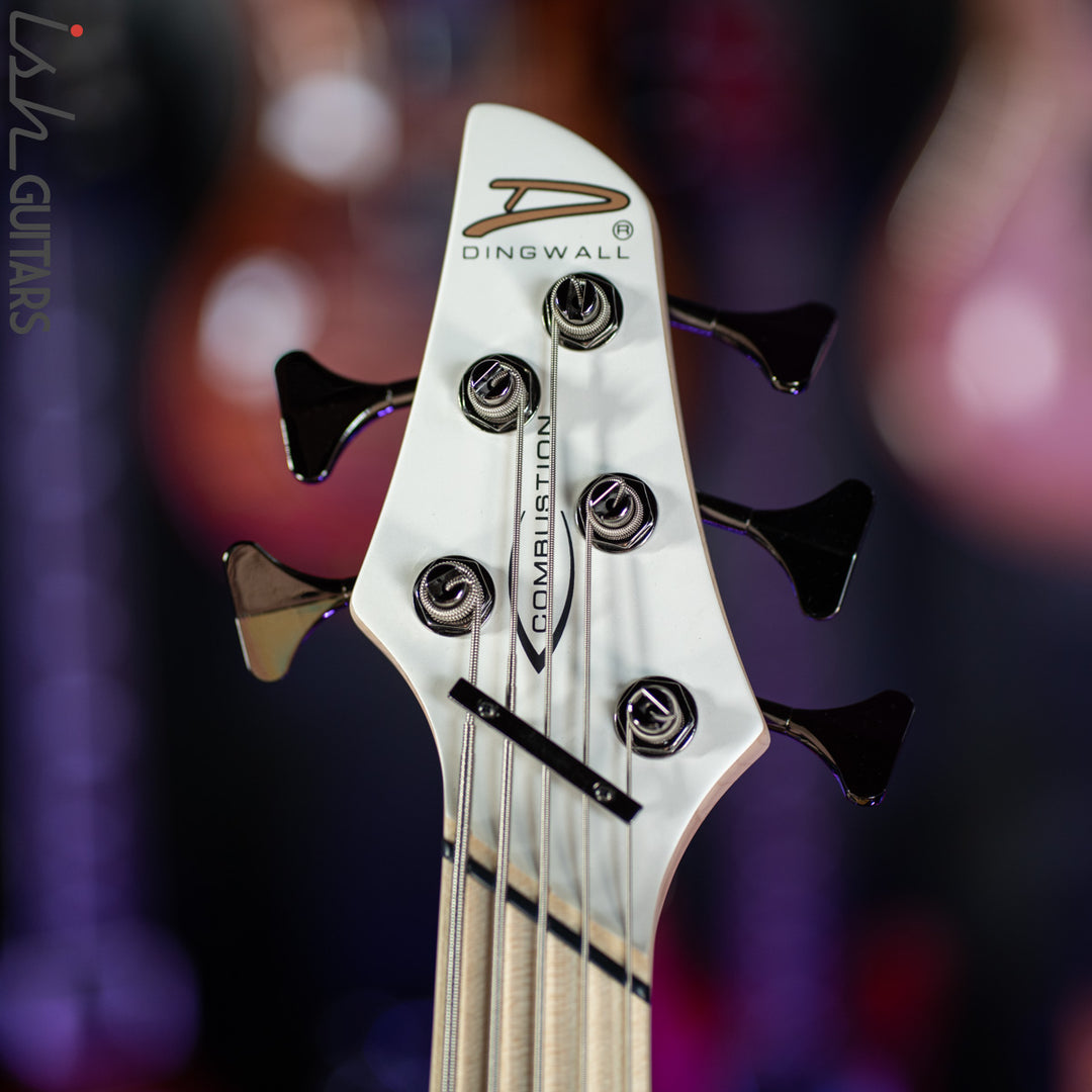 Dingwall NG-3 5-String Bass Ducati White