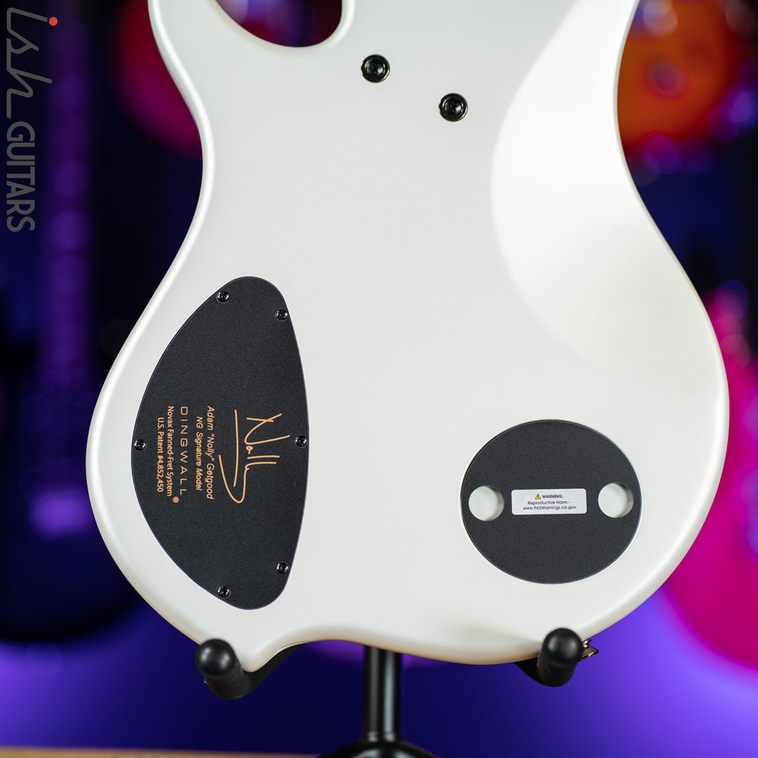 Dingwall NG-3 5-String Bass Ducati White