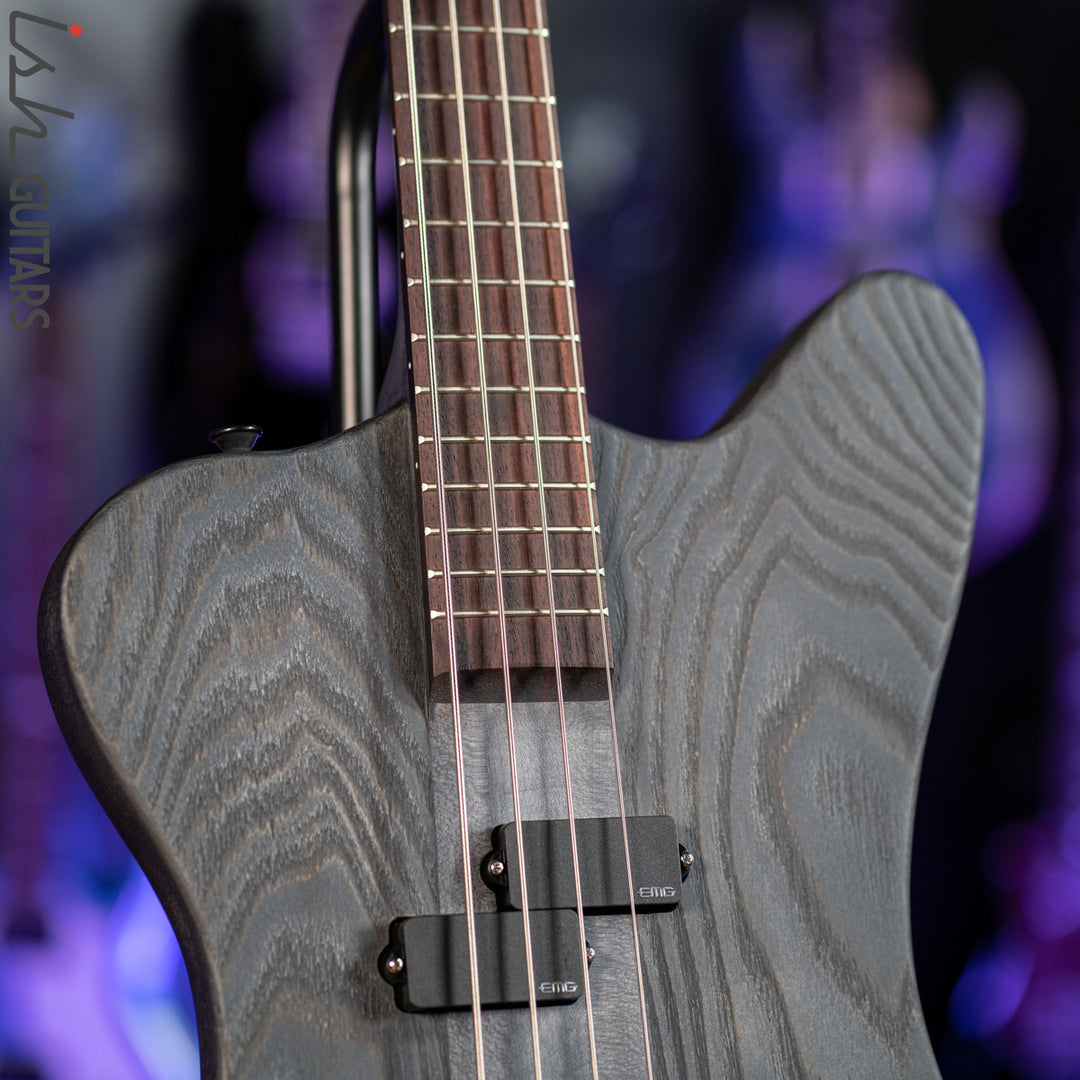 2021 Spector Euro 4X Sanded Black Satin Matte