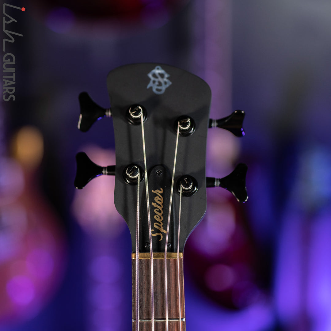 2021 Spector Euro 4X Sanded Black Satin Matte