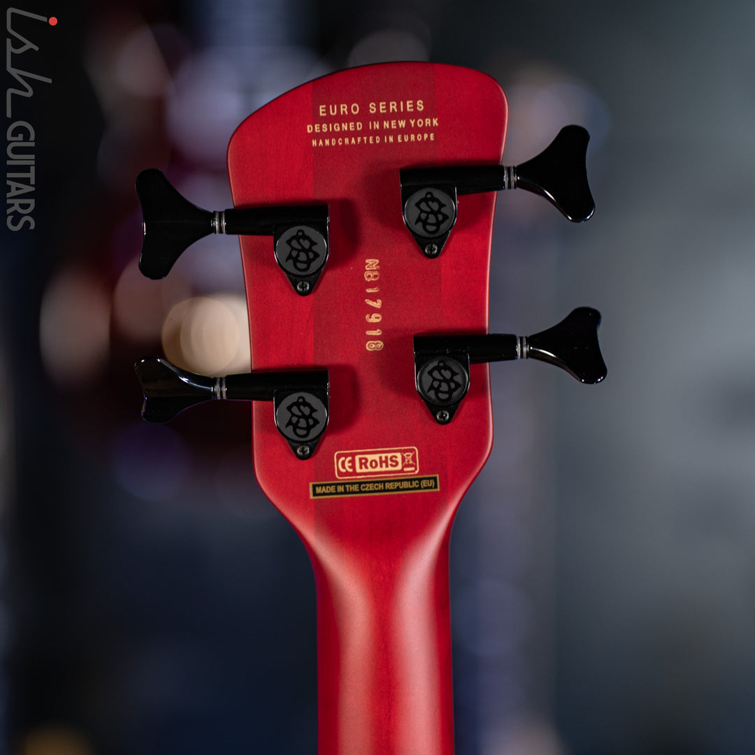 2021 Spector Euro 4X Sanded Black Cherry Matte