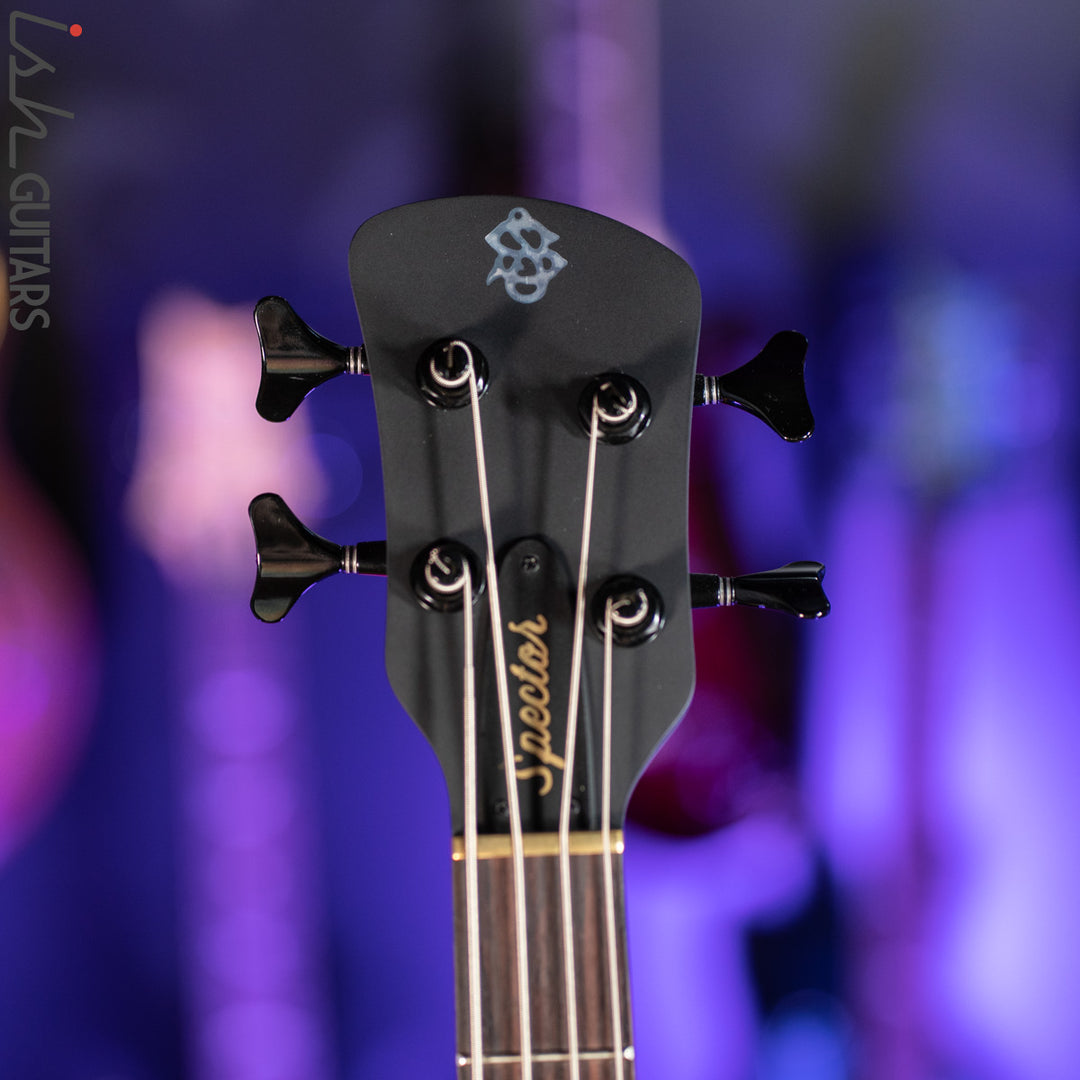 2021 Spector Euro 4X Sanded Black Satin Matte
