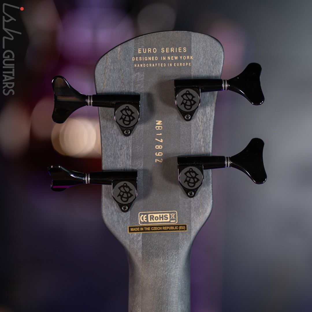 2021 Spector Euro 4X Sanded Black Satin Matte