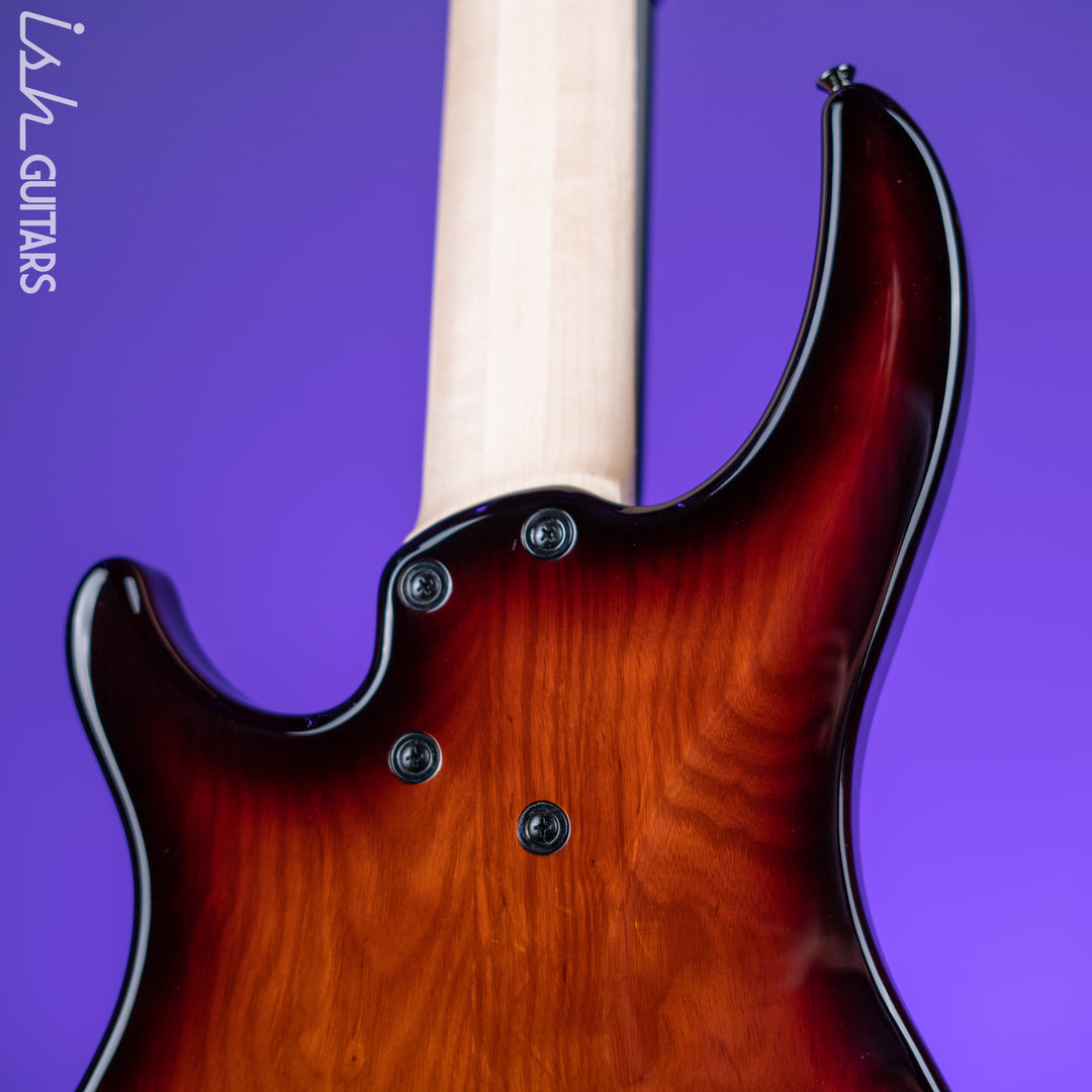 Dingwall Combustion 5-String Bass Vintageburst Gloss Pau Ferro Fretboard