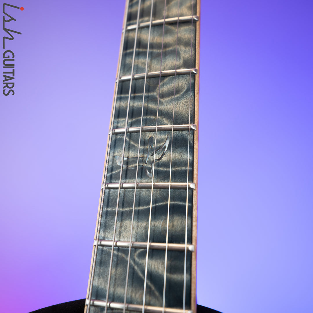 PRS Paul Reed Smith Private Stock 408 Semi Hollow Poplar Burl Triple Faded Indigo