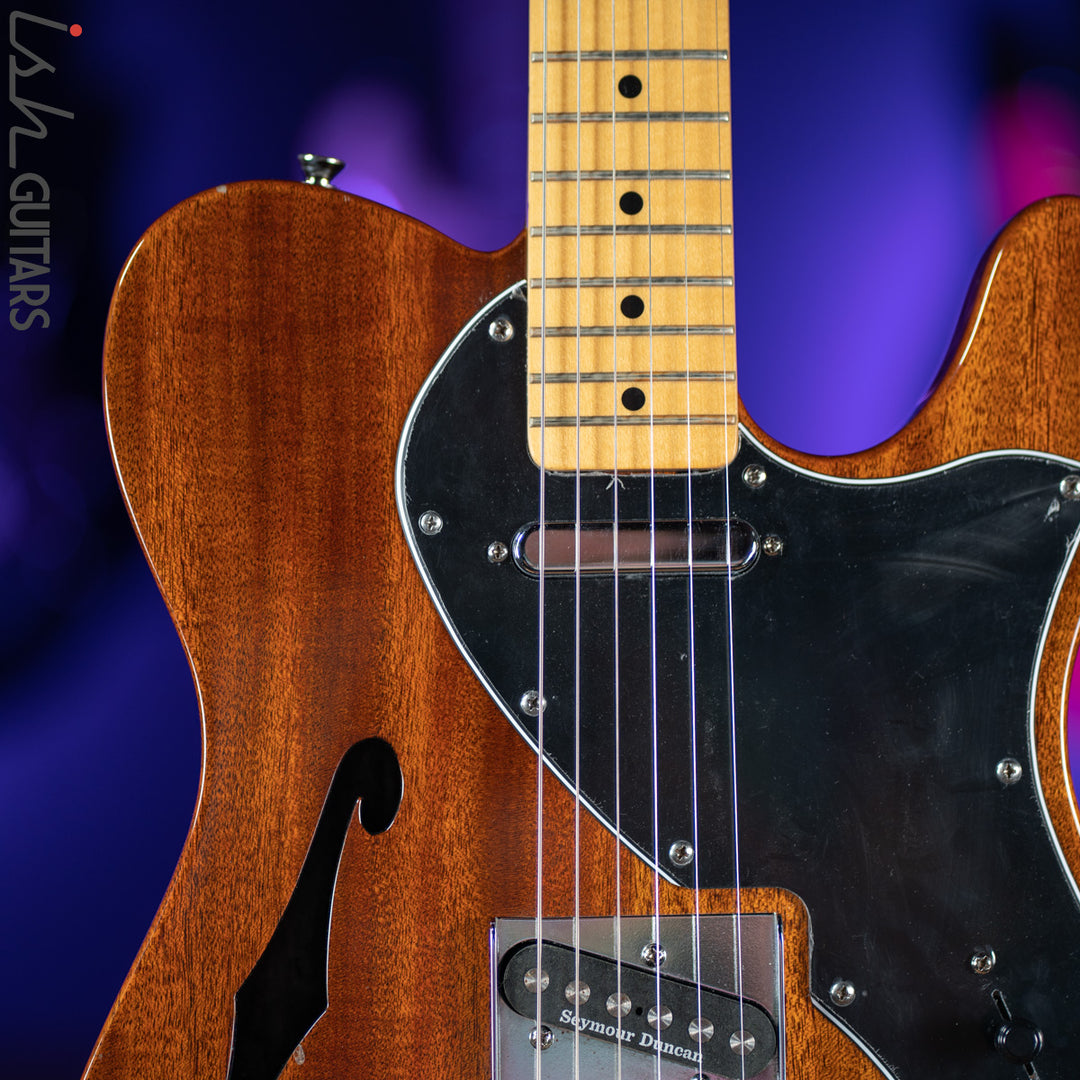2010 Squier Telecaster Semi-Hollow Brown Mahogany